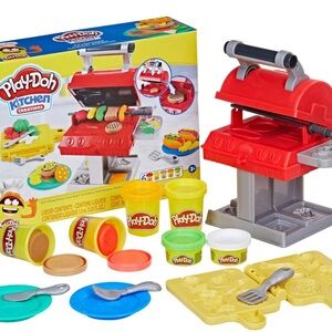 Kitchen Creations Barbecue Set - Red and Yellow